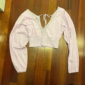 Aeropostale Women’s Peasant Blouse